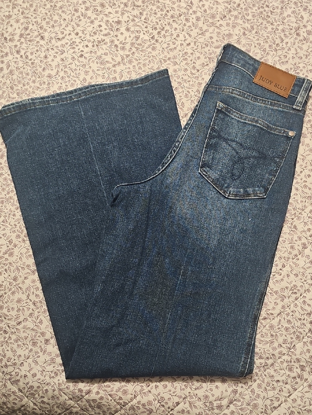 Judy Blue Retro Wide Leg Jeans